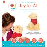 Interactieve Pluche Hond Goud 23cm - Levensecht - 35% Korting