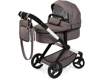 Poppenwagen XEO 2-in-1 Cappuccino - 34% Korting