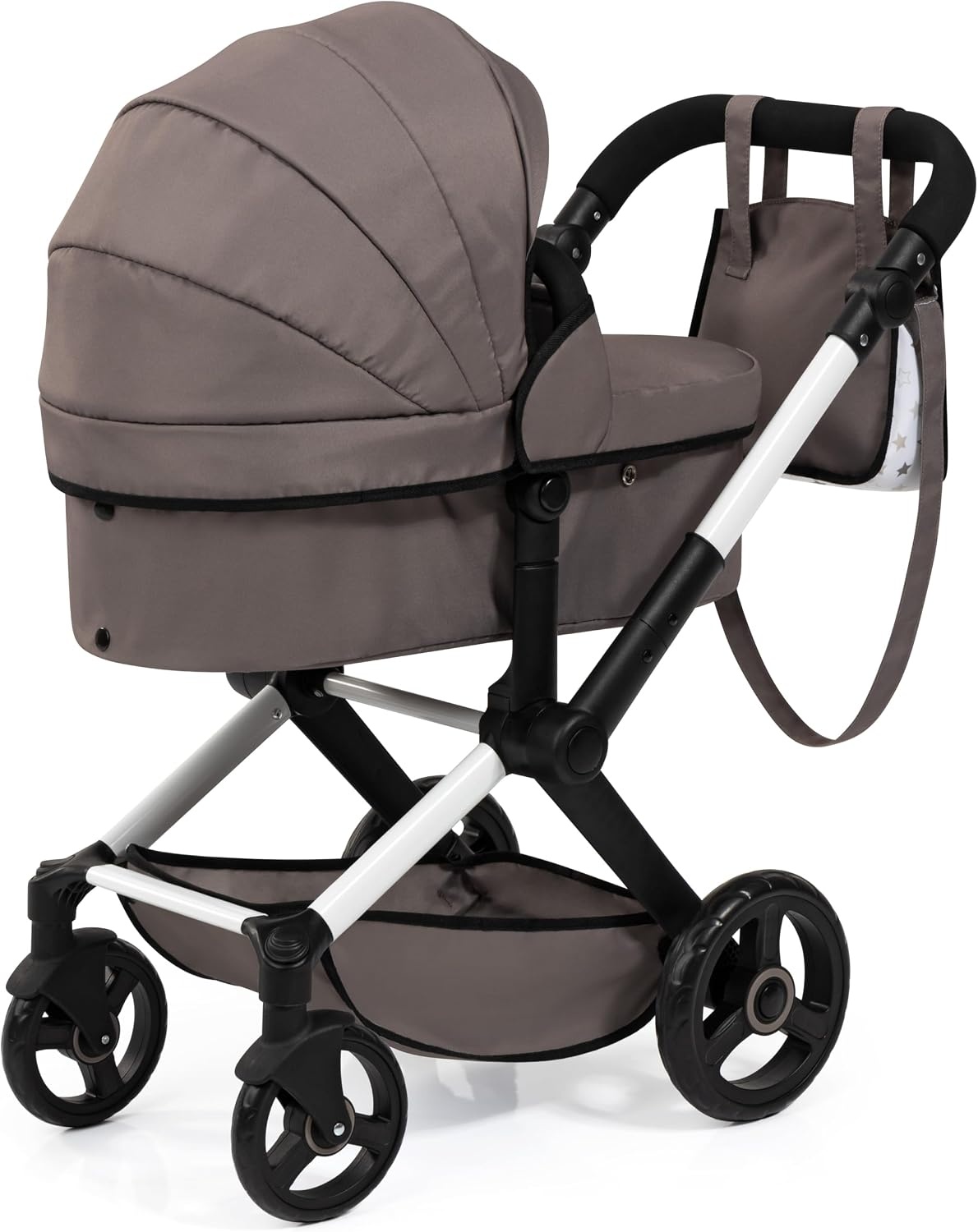 Poppenwagen XEO 2-in-1 Cappuccino - 34% Korting