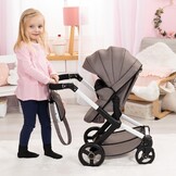 Poppenwagen XEO 2-in-1 Cappuccino - 34% Korting