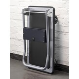 Inklapbare Platformwagen 150 kg met Parkeerrem & Zwenkwielen - 34% Korting