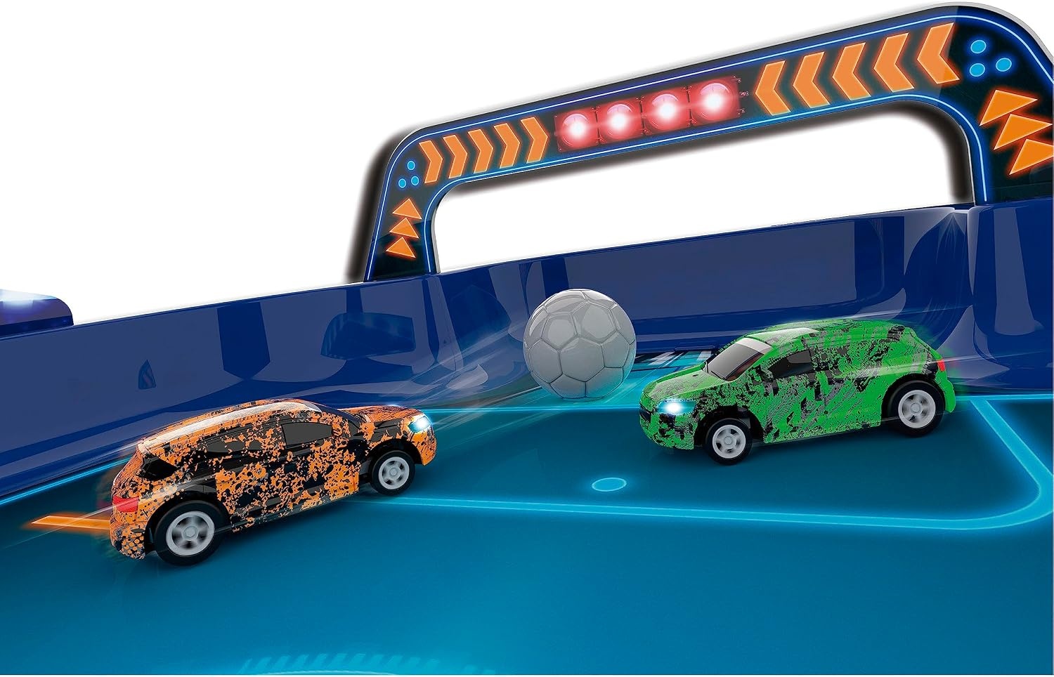 Afstandsbestuurbare Voetbalauto Goalcars Supercup Set met Korting