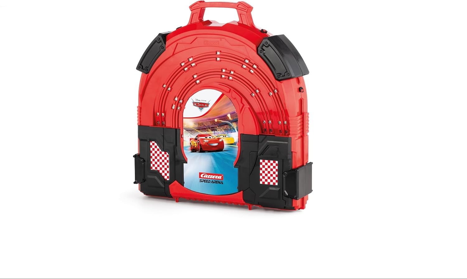 Racebaan Lightning McQueen & Cruz Ramirez 2,77m Rood | 34% Korting