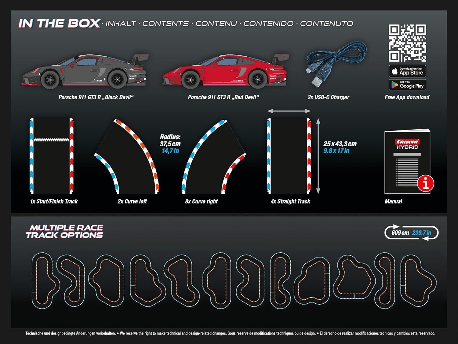 Hybride Raceauto Porsche 911 GT3 R 1:50 - 59% Korting