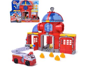 PAW Patrol Brandweerkazerne Speelset met Marshall & Brandweerwagen | 58% Korting