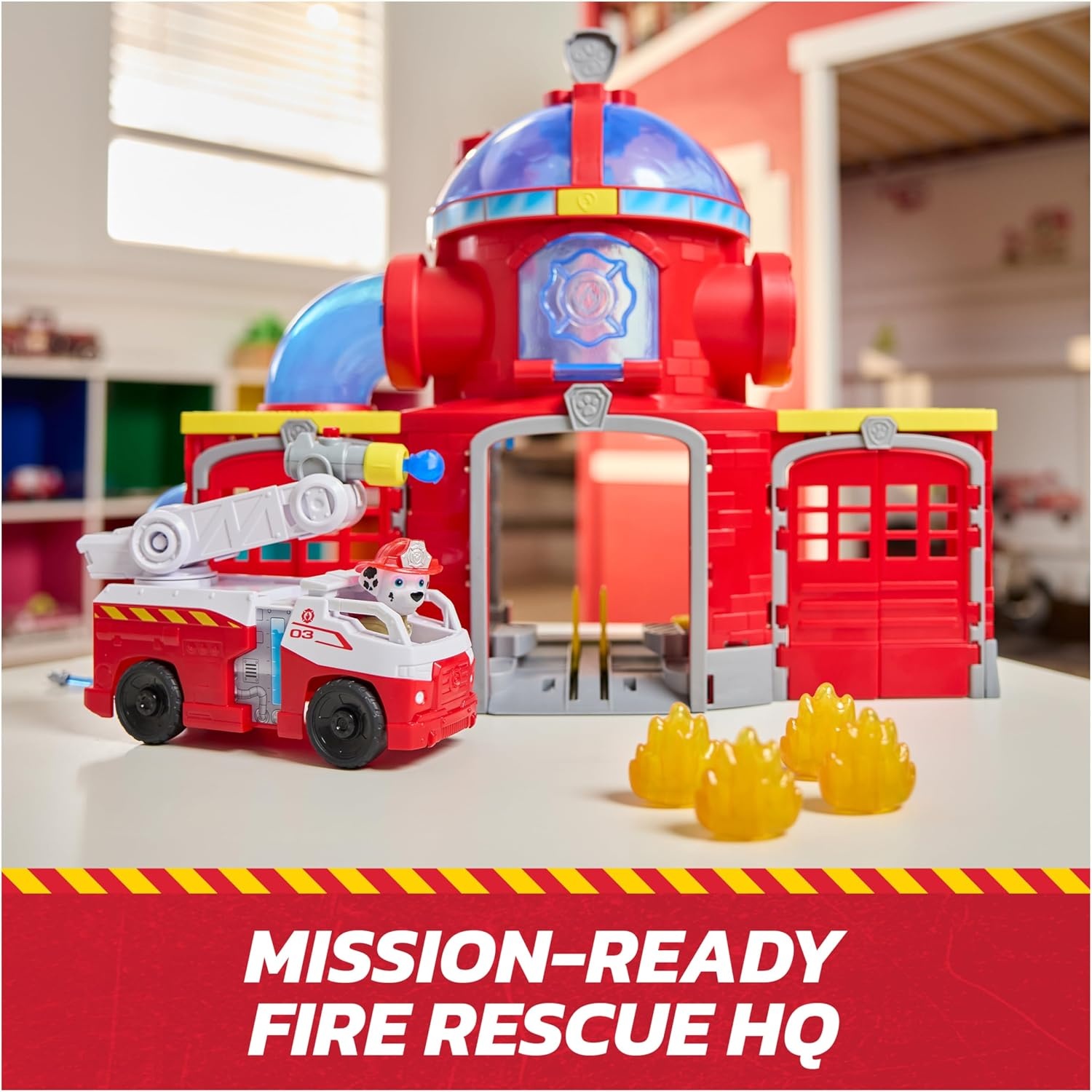 PAW Patrol Brandweerkazerne Speelset met Marshall & Brandweerwagen | 58% Korting