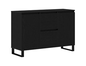 Dressoir Zwart Eiken Hout - 35% Korting