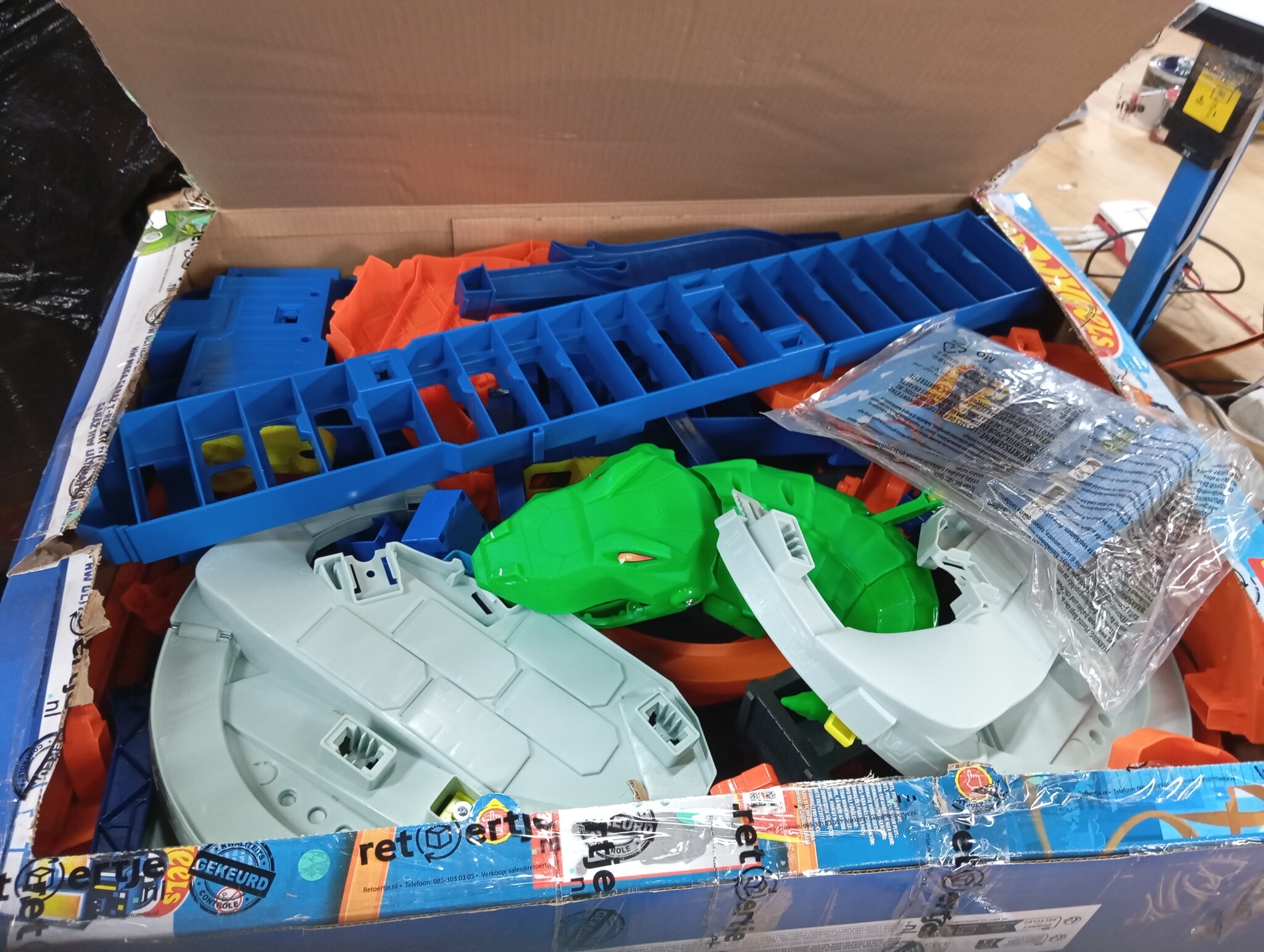 Hot Wheels Ultieme Garage Speelset met T-Rex - 59% Korting!