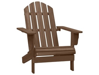 Houten Tuinstoel Bruin - Duurzaam & Tijdloos (34% Korting)