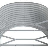 Plantenbak 175x100x68 cm Groen Gepoedercoat Staal - 34% Korting