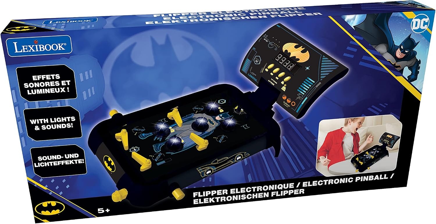 Elektronische Batman Flipperkast Zwart 39cm - 34% Korting!