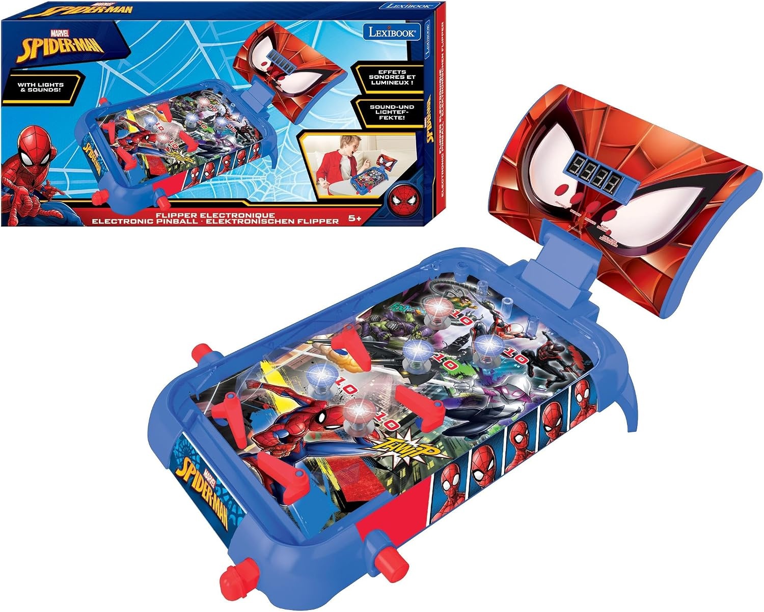 Elektronische Batman Flipperkast Zwart 39cm - 34% Korting!