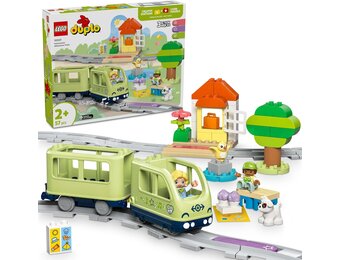 Interactieve Avonturen Trein Bouwset - Educatief Speelgoed vanaf 2 jaar (59% korting)