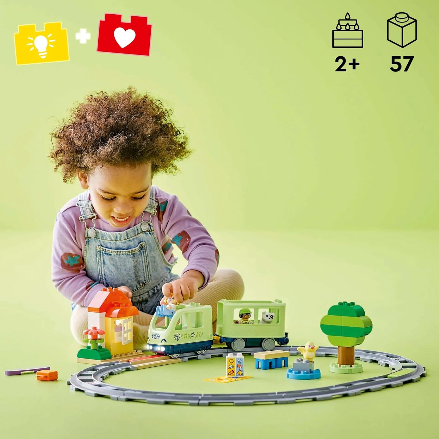 Interactieve Avonturen Trein Bouwset - Educatief Speelgoed vanaf 2 jaar (59% korting)