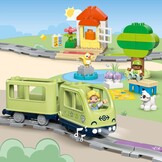 Interactieve Avonturen Trein Bouwset - Educatief Speelgoed vanaf 2 jaar (59% korting)