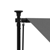 Uittrekbare Luifel Antraciet 400x150 cm - 35% Korting