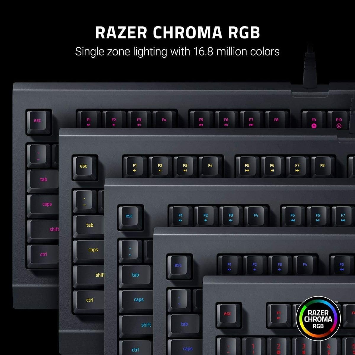 Gamingtoetsenbord Razer Cynosa Lite - RGB, UK-indeling, 34% Korting