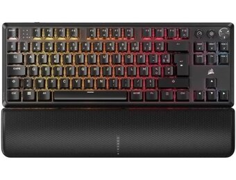 Mechanisch Gaming Toetsenbord AZERTY Zwart met Korting