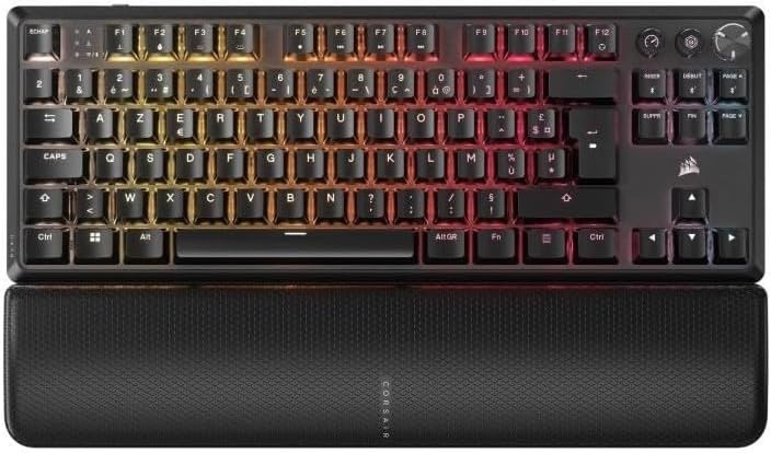 Mechanisch Gaming Toetsenbord AZERTY Zwart met Korting