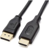 DisplayPort naar HDMI kabel 3m Zwart | 59% Korting