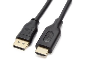 DisplayPort naar HDMI Kabel 3m Zwart - 74% Korting