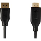 DisplayPort naar HDMI kabel 3m Zwart | 59% Korting
