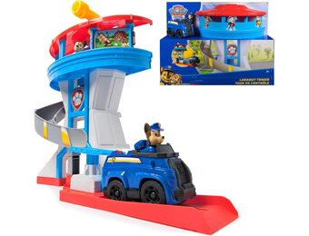 PAW Patrol Uitkijktoren Speelset - 50cm met Chase Figuren & Auto - 53% Korting
