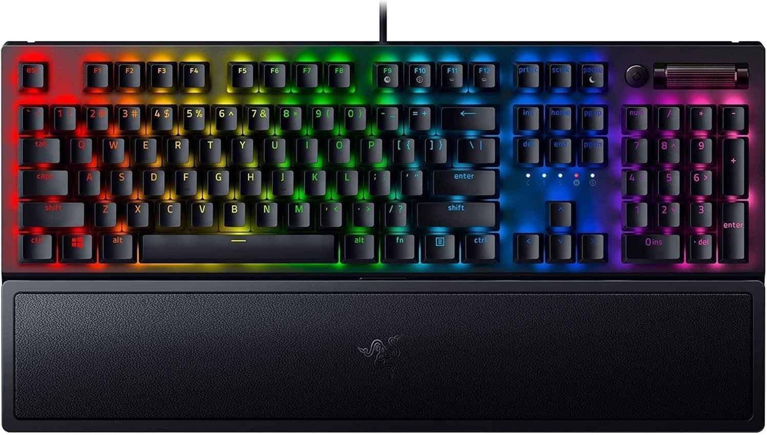 Gaming Toetsenbord Razer BlackWidow V3 QWERTY DE-Layout met 35% Korting