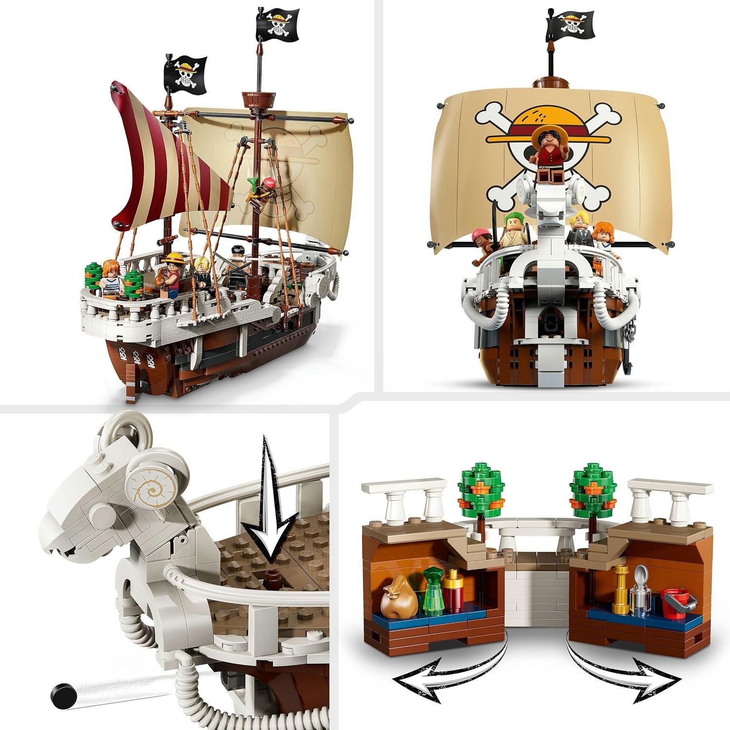 Piratenschip Going Merry Bouwset LEGO ONE PIECE - 35% Korting