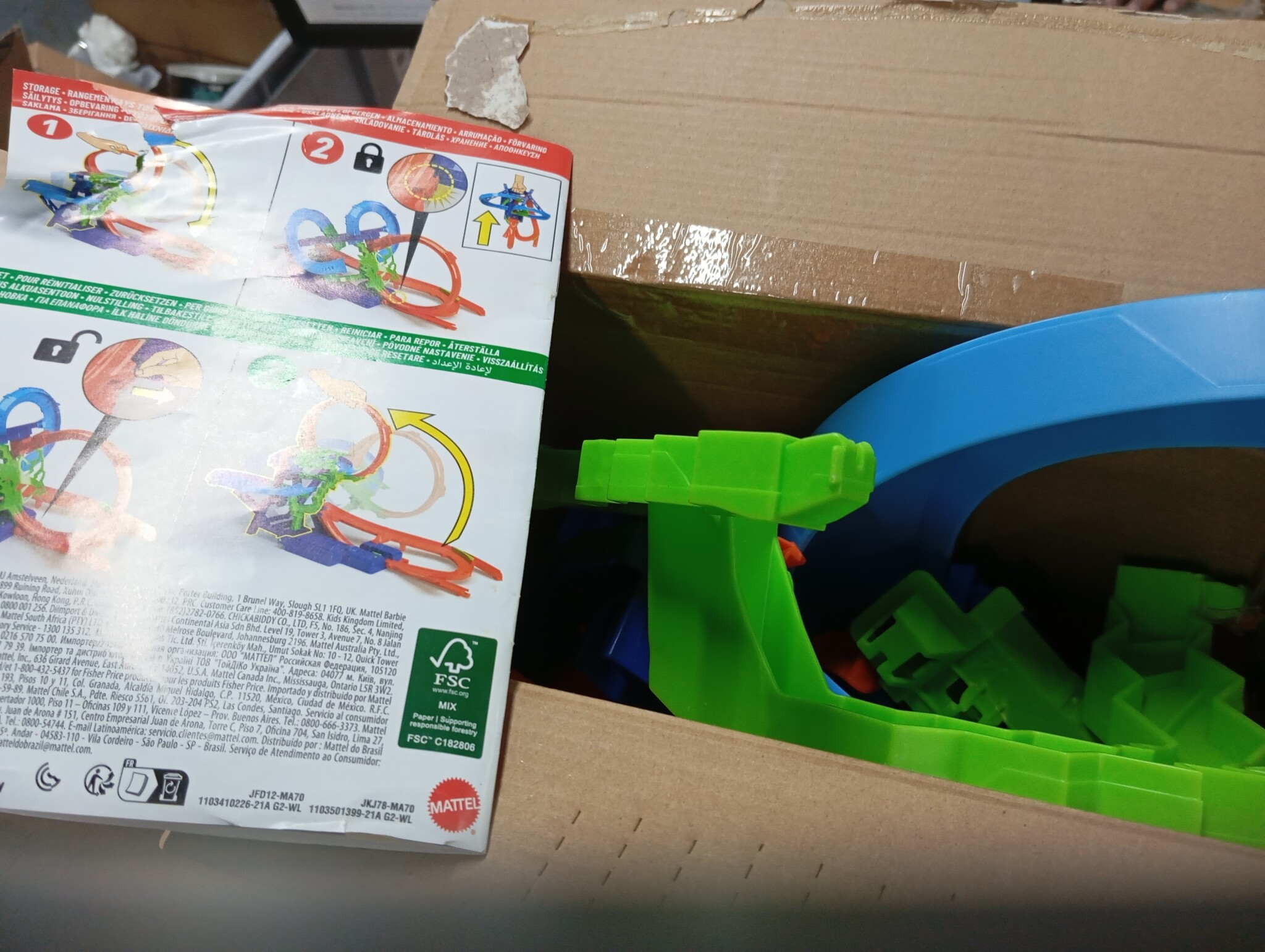 Hot Wheels Stuntbaan met Versneller - 58% Korting