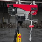 Elektrische Lier 1000 kg - 1600W - 12m Hefhoogte - 35% Korting