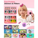 Direct Print Kinder Camera - 1080p HD, 20MP, 2.4" Scherm - 34% Korting