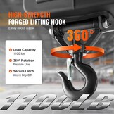 Elektrische Lier 499 kg - 1500W - 7m Hefhoogte - 35% Korting