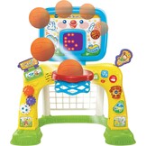 VTech Multisport Speelstructuur - Voetbal & Basketbal - 1-3 Jaar - Geel (80x130 cm) - 34% Korting