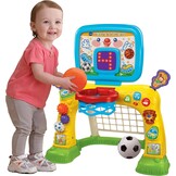 VTech Multisport Speelstructuur - Voetbal & Basketbal - 1-3 Jaar - Geel (80x130 cm) - 34% Korting