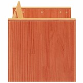 vidaXL Tuinbank Grenenhout 134x60x62 cm Wasbruin - 35% Korting