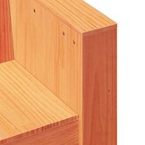 vidaXL Tuinbank Grenenhout 134x60x62 cm Wasbruin - 35% Korting