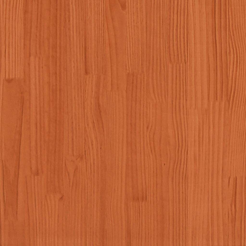vidaXL Tuinbank Grenenhout 134x60x62 cm Wasbruin - 35% Korting