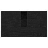 Badkamertenkast Zwart Eiken 58x60 cm - 34% Korting