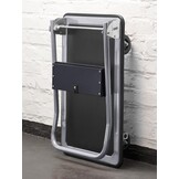 Inklapbare Platformwagen - 300kg - Zwarte Staal - Met Parkeerrem - 34% Korting
