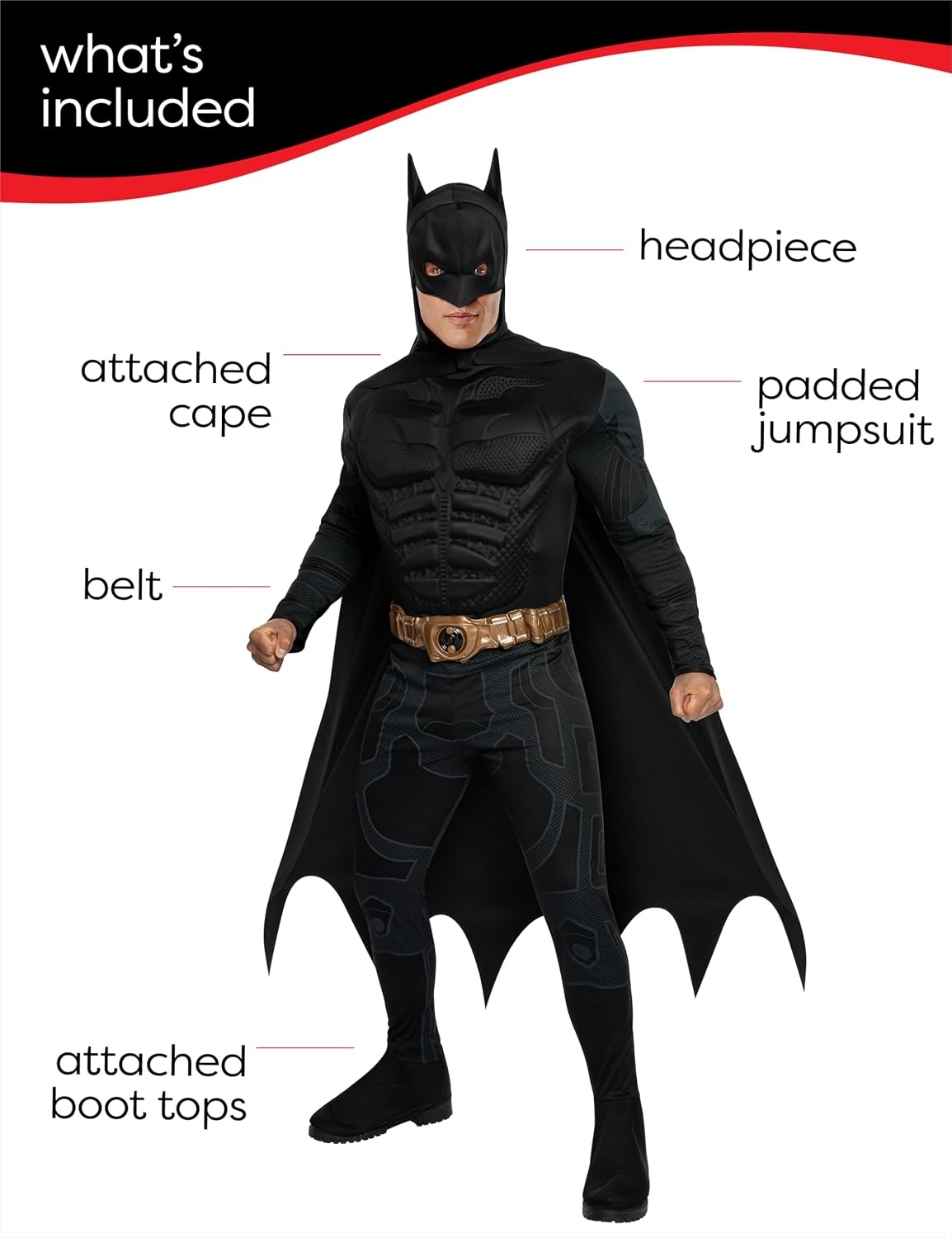Batman "Dark Knight Rises" Kostuum Heren XL - 34% Korting!