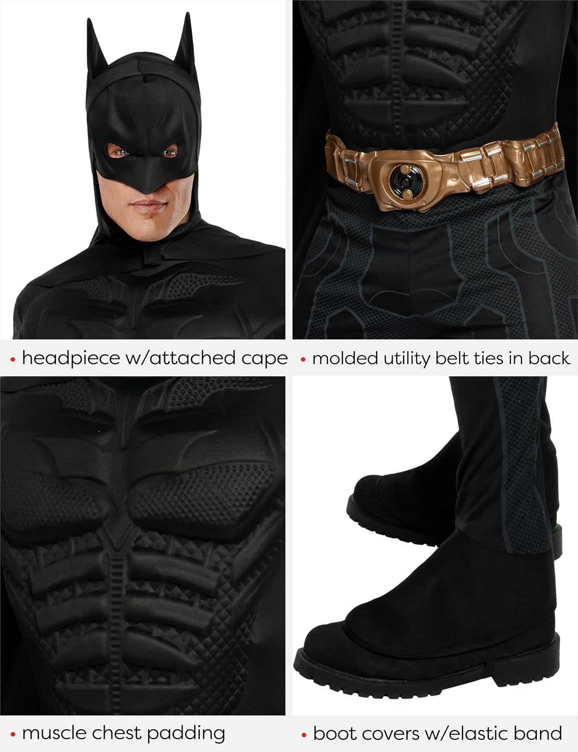 Batman "Dark Knight Rises" Kostuum Heren XL - 34% Korting!