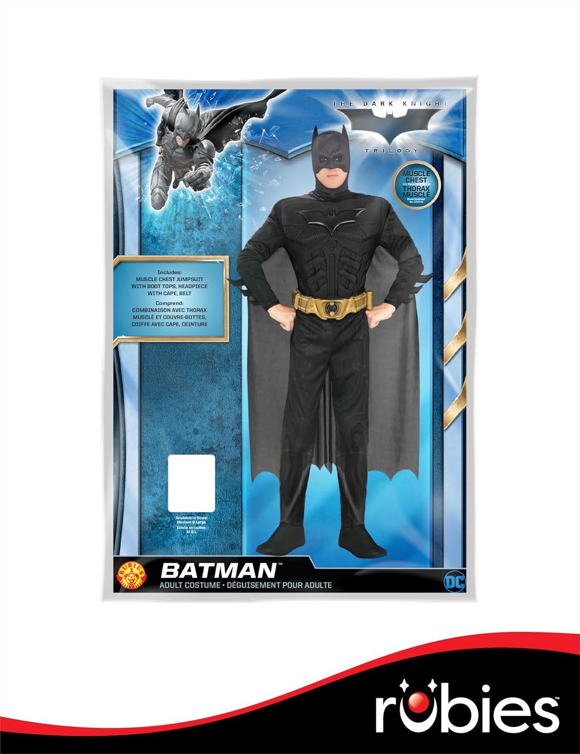 Batman "Dark Knight Rises" Kostuum Heren XL - 34% Korting!