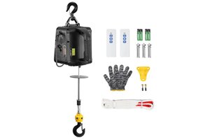 Draagbare Elektrische Lier 499kg - 1500W - 35% Korting