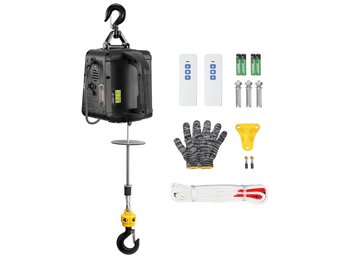 Draagbare Elektrische Lier 499kg - 1500W - 35% Korting