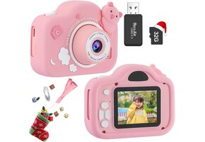 Digitale kinder camera met 32GB SD kaart - 33% korting