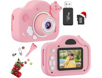 Digitale kinder camera met 32GB SD kaart - 33% korting