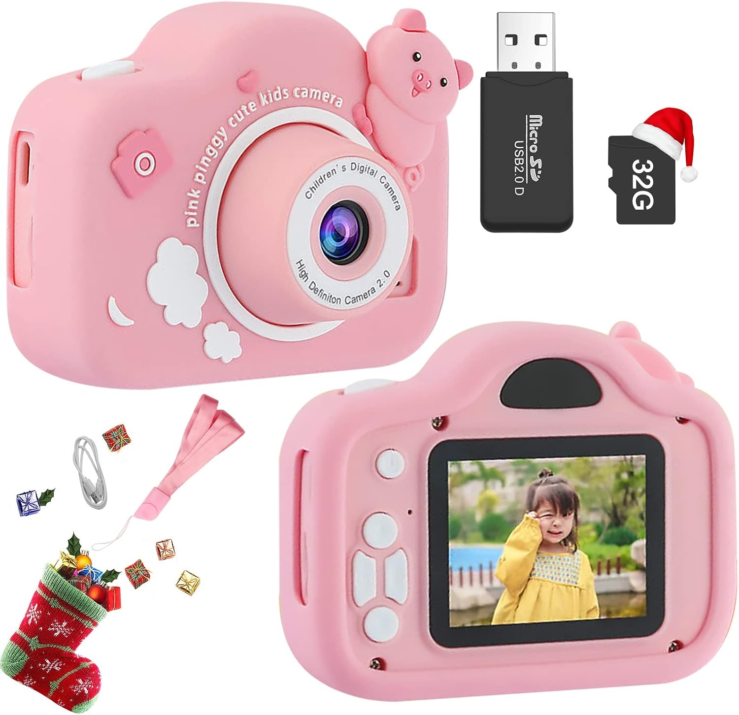 Digitale kinder camera met 32GB SD kaart - 33% korting