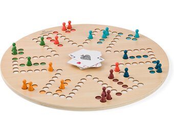 3-in-1 Bordspel: Tock, Ganzenbord & Ludo met 33% Korting