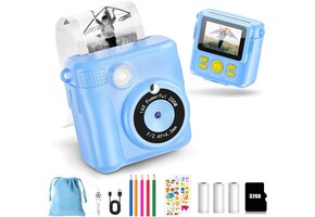 Instant Digitale Kindercamera 1080p Blauw | 54% Korting